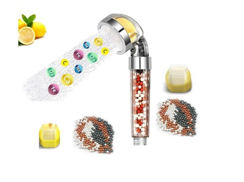 Filtered shower head with - shower,