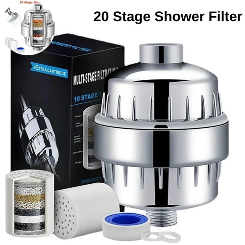 Stage shower water filter - shower,