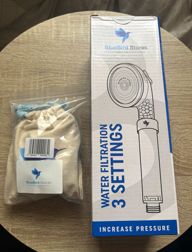 Bluebird stores shower - bluebird, head