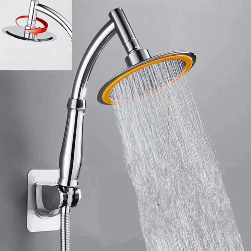 Large shower head chrome high - head,