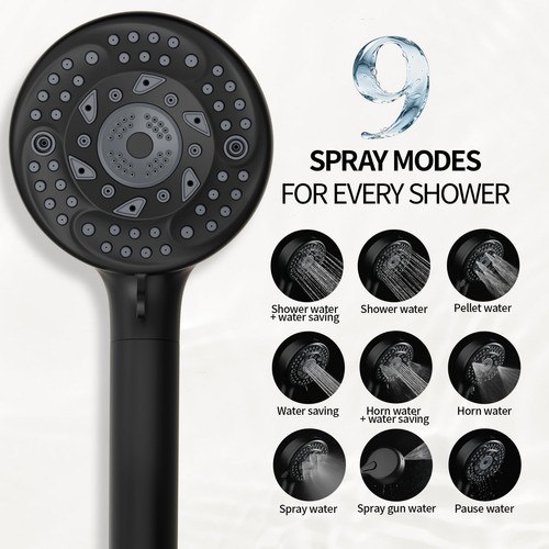 High pressure filtered - filtered, shower