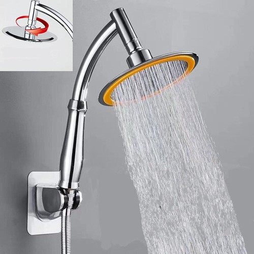 Large shower head - chrome, high