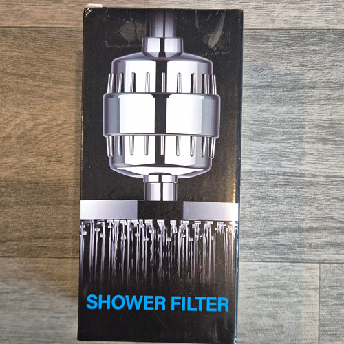 Chrome shower head filter - shower,