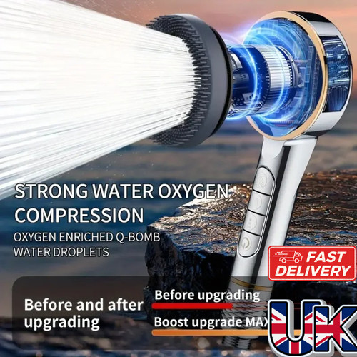 Hard water filter shower - hard, head