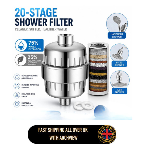 Stage shower filter - 20,