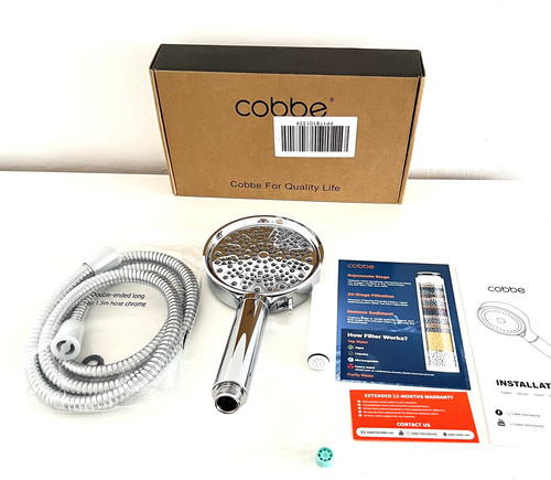 Cobbe hard water - filter, shower