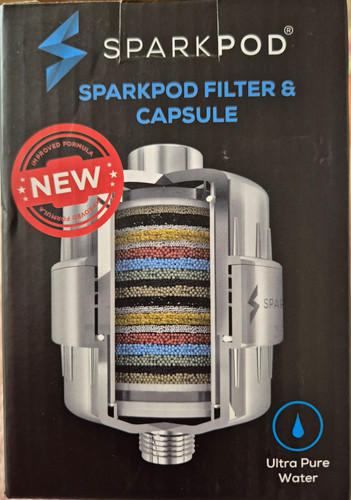Sparkpod shower head filter - head,