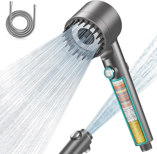 Hard water filter shower - filter, head